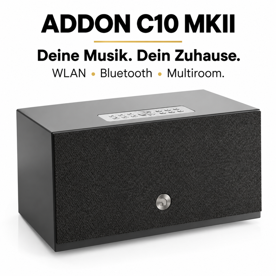 Audio Pro Addon C10 MKII – 80-W-WLAN-Lautsprecher mit AirPlay 2, Google Cast und Bluetooth