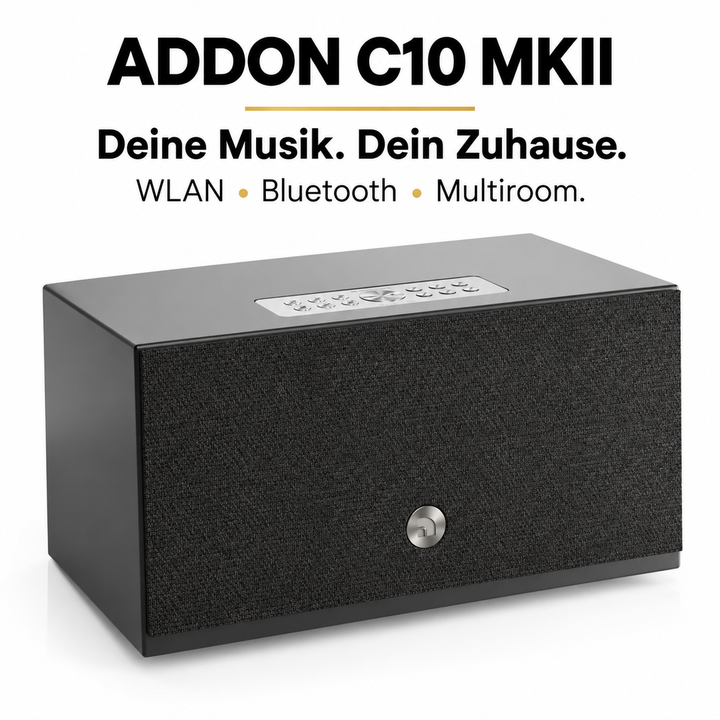 Audio Pro Addon C10 MKII – 80-W-WLAN-Lautsprecher mit AirPlay 2, Google Cast und Bluetooth