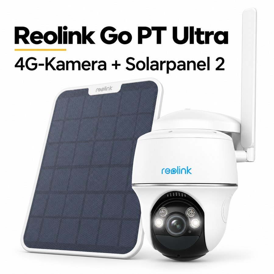 Reolink Go PT Ultra – 4G-Überwachungskamera mit Solarpanel 2