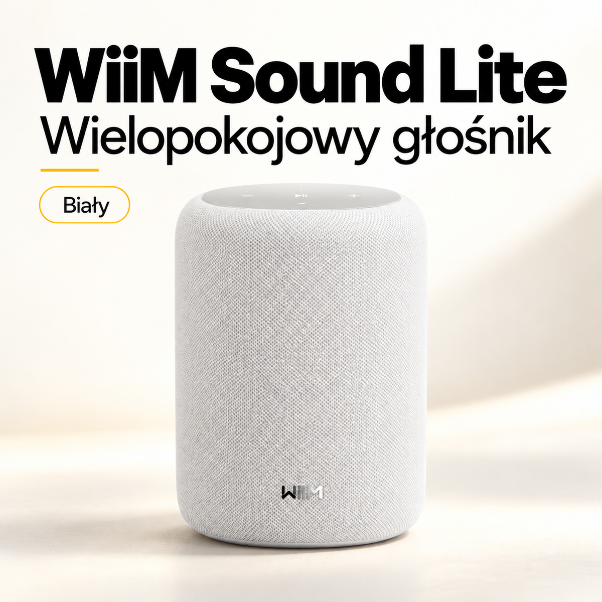 WiiM Sound Lite – głośnik Wi-Fi i Bluetooth z multiroom