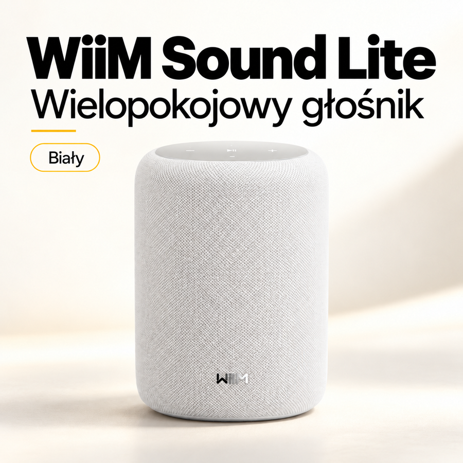 WiiM Sound Lite – głośnik Wi-Fi i Bluetooth z multiroom