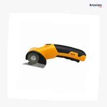 KROVIAN 4.2V Cordless Electric Scissors – Rechargeable Rotary Cutter for Fabric & Cardboard